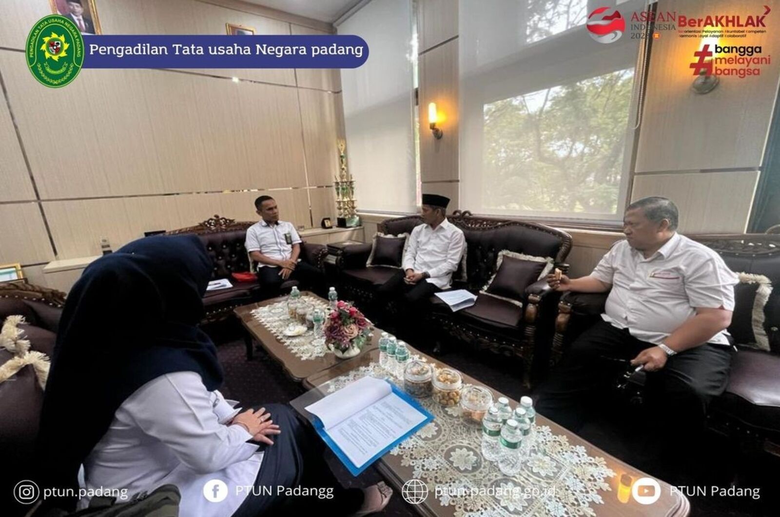 PPID PTUN Padang  berkunjung ke Fakultas Hukum UNAND