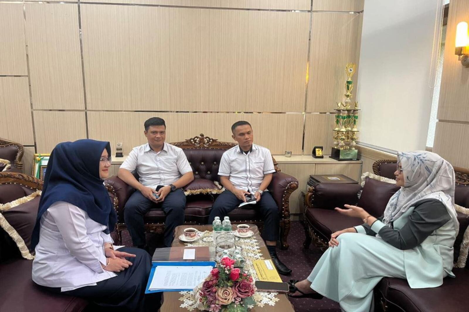 Koordinasi PPID dengan Fakultas Hukum Universitas Andalas